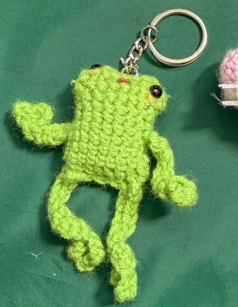 Dangly Frog Keychain