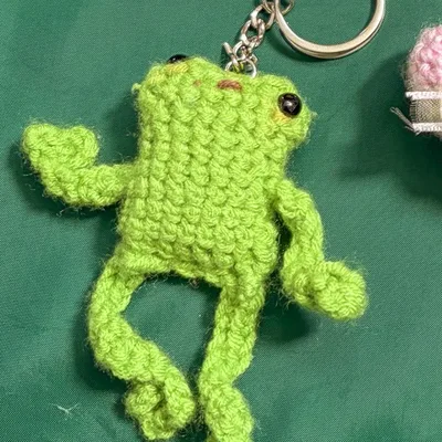 Dangly Frog Keychain