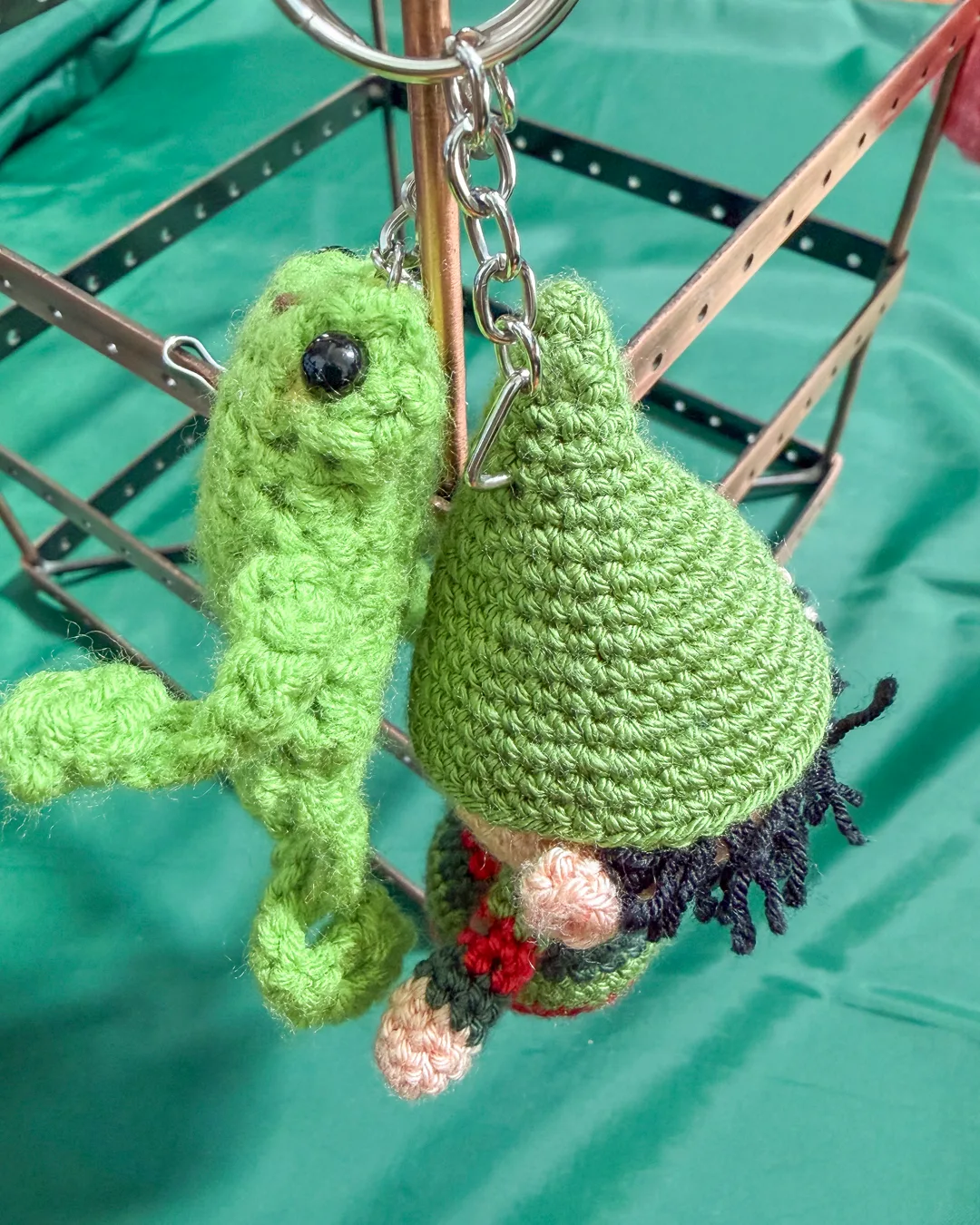 Garden Gnome Keychain