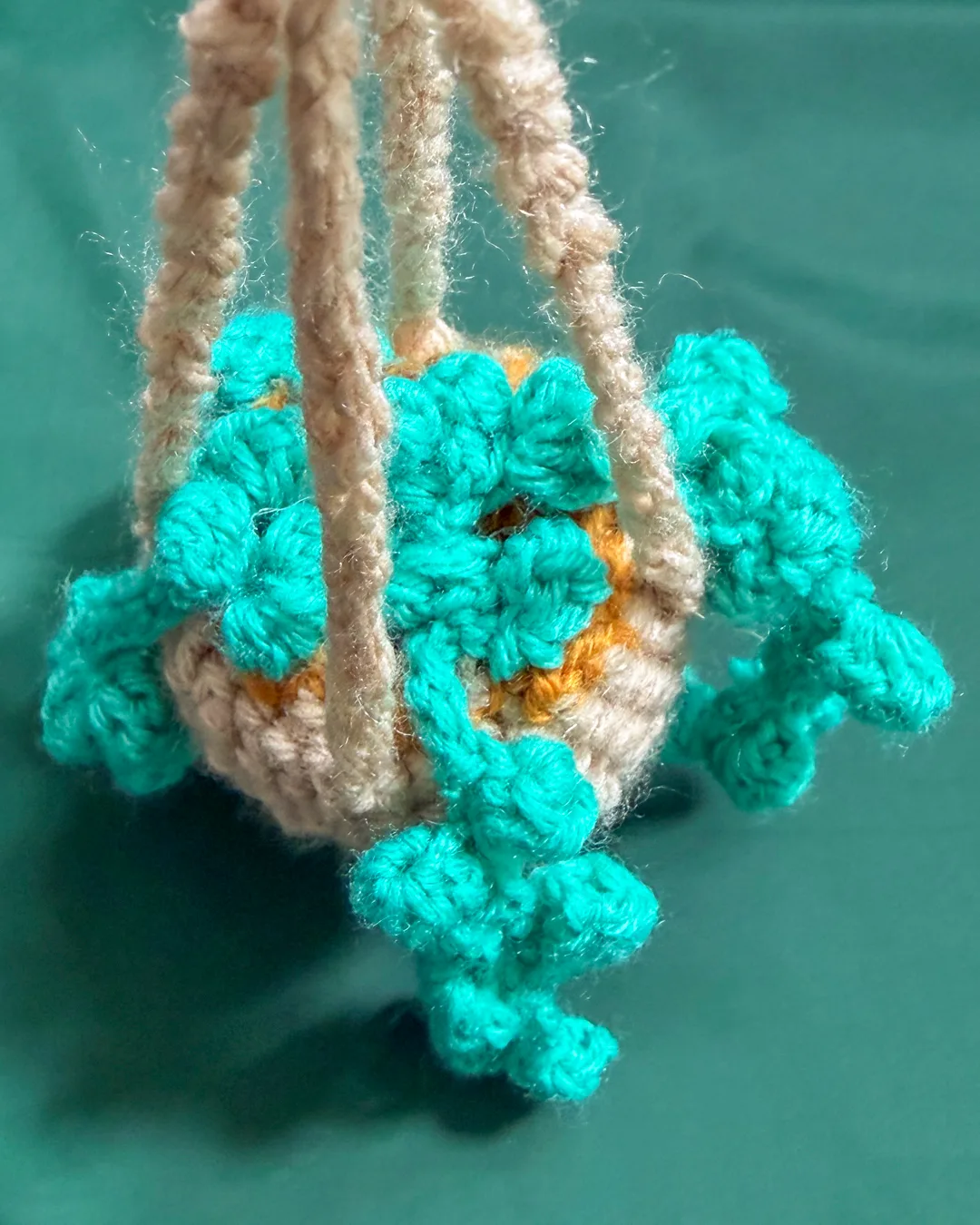 Hanging Crochet Plant