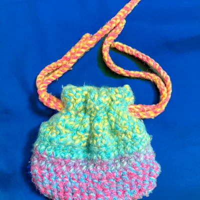 Rainbow Drawstring Pouch