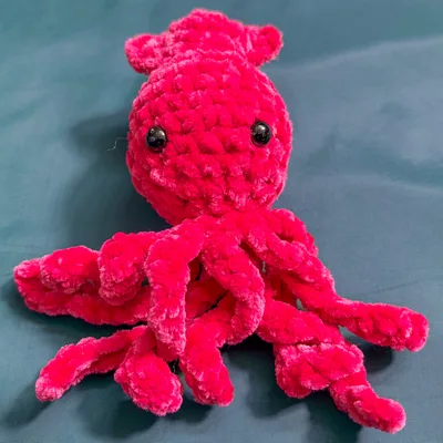 Ruby Red Octopus